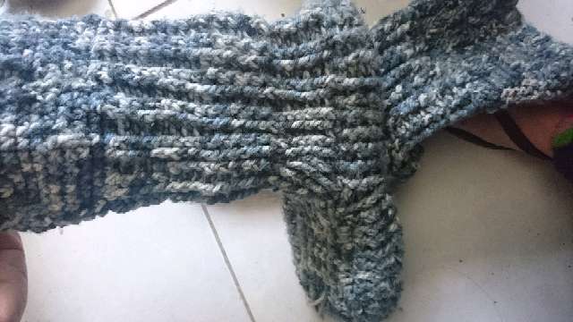 REGALO Botas tejidas 2