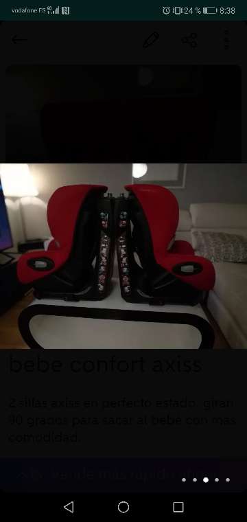 REGALO dos sillas bebe confort axiss 2