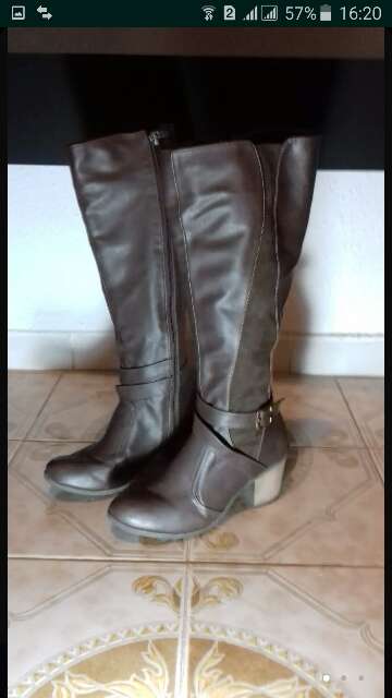 REGALO zapatos marrnes de 37-38 talla  2
