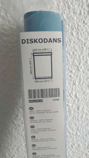 REGALO Estor turquesa opaco REGALO Estor turquesa opaco