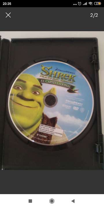 REGALO DVD Shrek 2