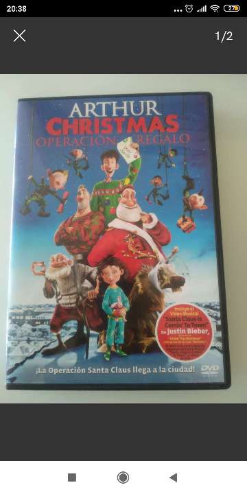 REGALO DVD Arthur Christmas