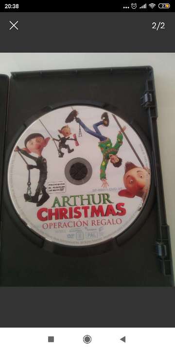 REGALO DVD Arthur Christmas 2