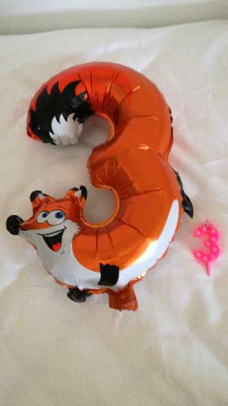 REGALO glovo y vela de 3años REGALO glovo y vela de 3años