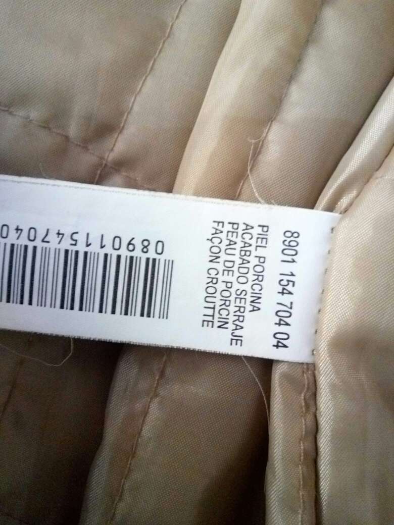 REGALO Abrigo piel Bershka 4