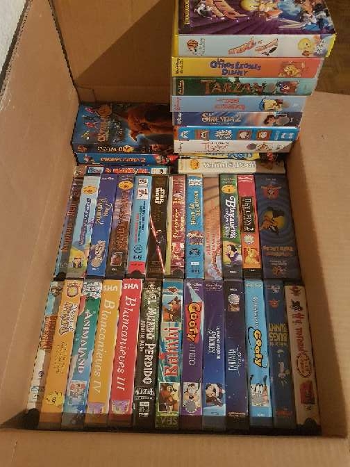 REGALO cintas vhs infantiles REGALO cintas vhs infantiles