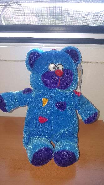 REGALO Peluche osito azul pequeo