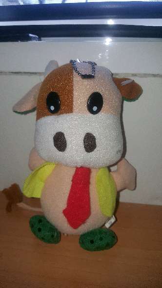 REGALO Peluche pequeo vaca
