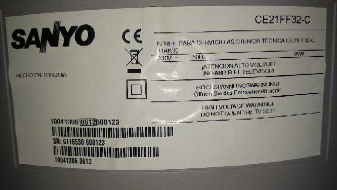 REGALO Televisor de tubo funcionando REGALO Televisor de tubo funcionando