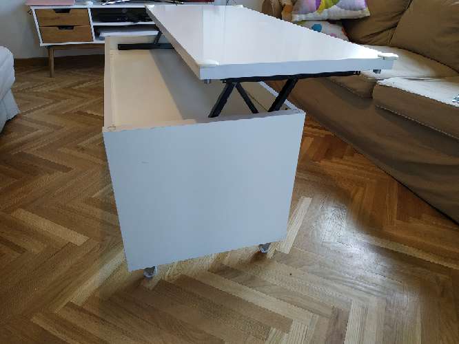 REGALO Mesa centro elevable y con ruedas URGE 2