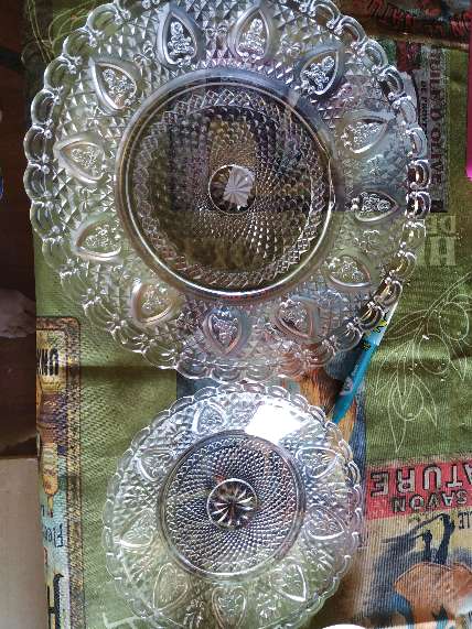 REGALO Dos bandejas de cristal REGALO Dos bandejas de cristal