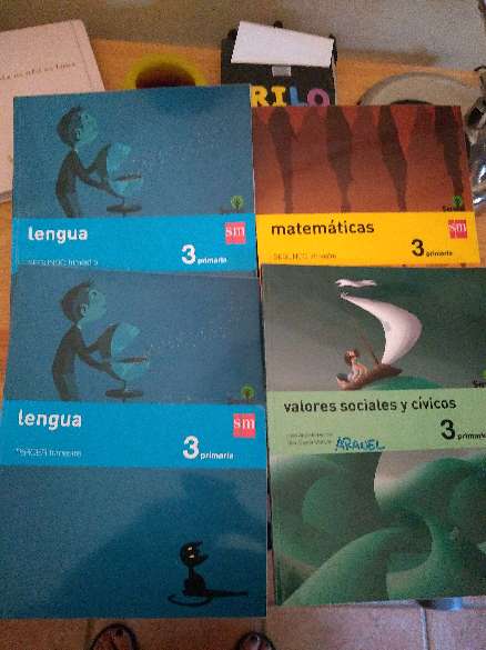 REGALO libros 3 primaria sm 1
