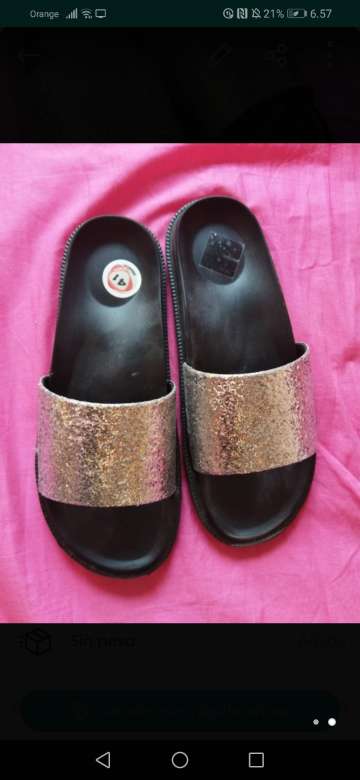 REGALO Chanclas plata T. 41 REGALO Chanclas plata T. 41