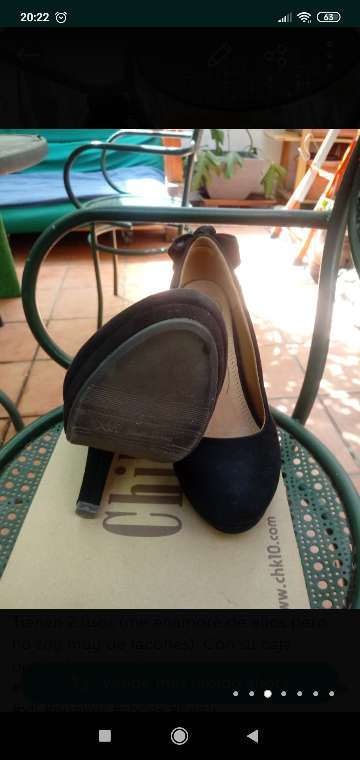 REGALO Tacones negros talla 36 3
