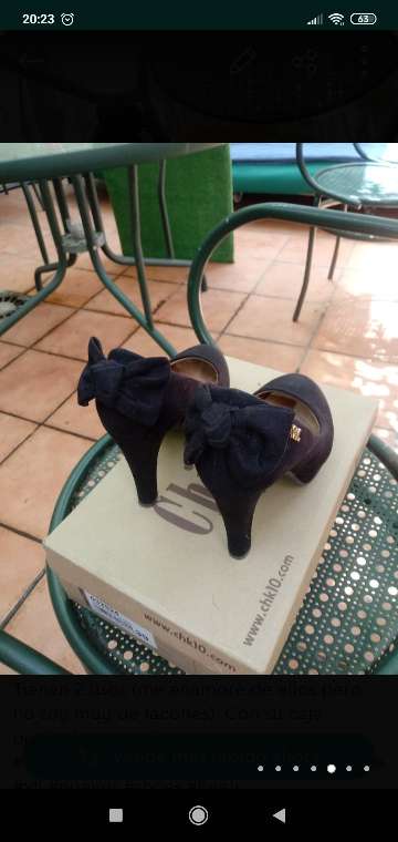 REGALO Tacones negros talla 36 2