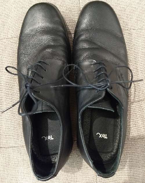 REGALO Zapatos piel negros hombre - Talla 42 1