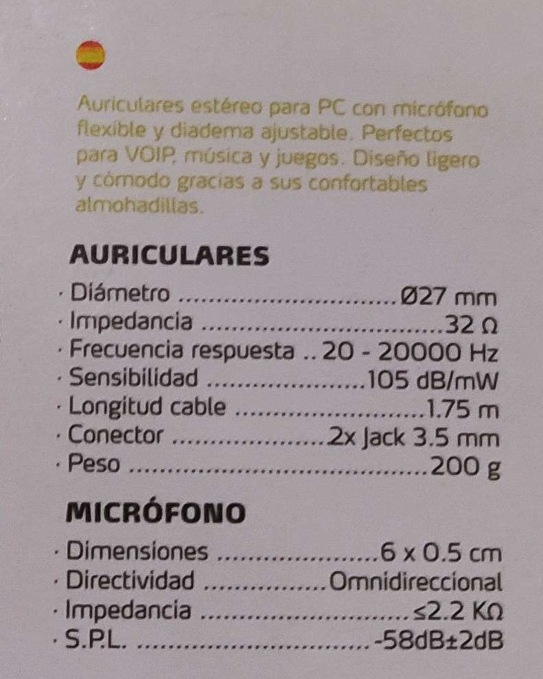 REGALO Auriculares  2