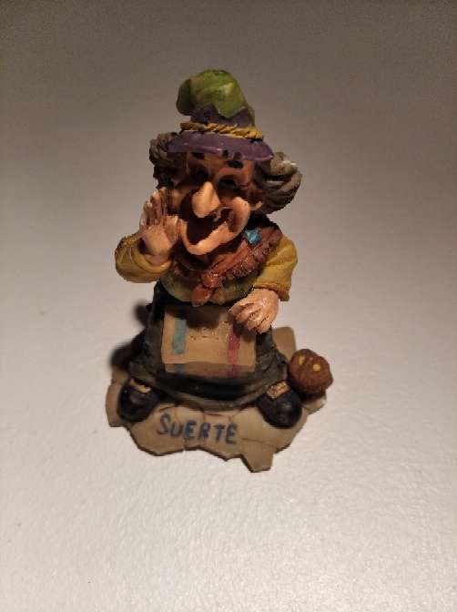 REGALO Bruja de la suerte, búho Santiago, REGALO Bruja de la suerte, búho Santiago,