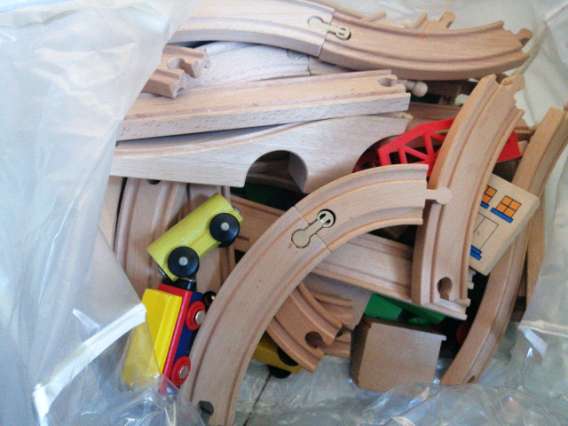 REGALO Tren madera
