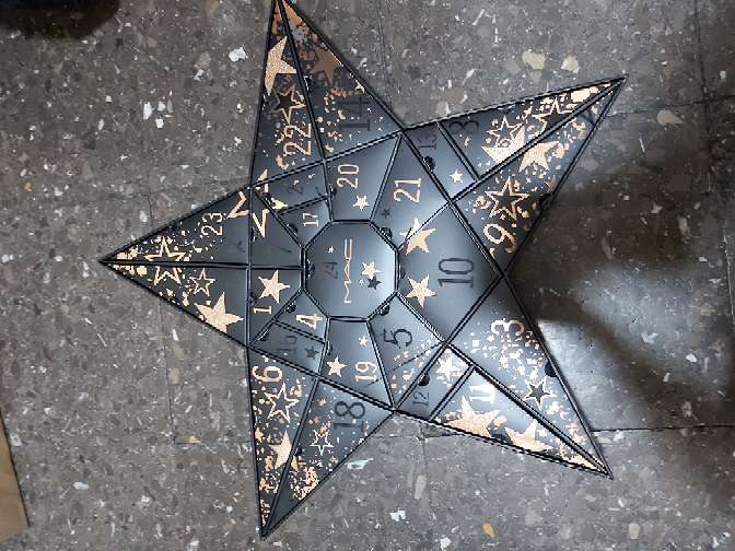 REGALO Estrella de adviento vaca, vaso del Rey Len y bolsas de cartn  2