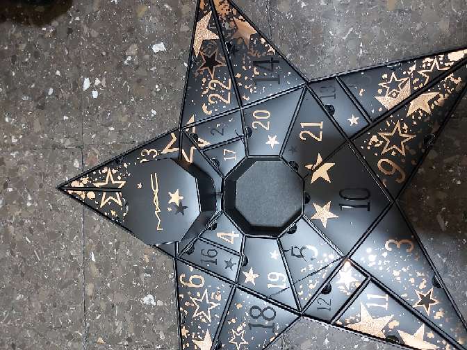 REGALO Estrella de adviento vaca, vaso del Rey Len y bolsas de cartn  4