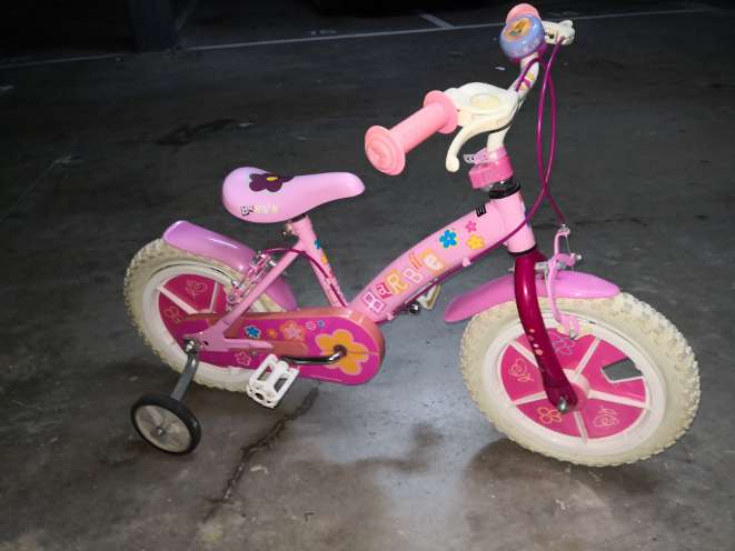 REGALO Bici para niños de Barbie  2