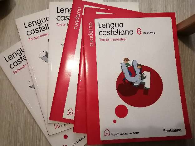 REGALO Libros lengua y cuadernillos 6 Primaria