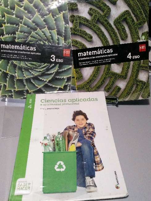 REGALO Matemáticas 3 y 4 ESO. Ciencias aplicadas. REGALO Matemáticas 3 y 4 ESO. Ciencias aplicadas.