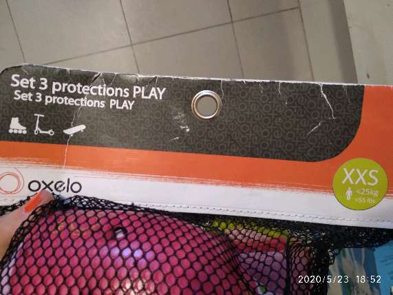 REGALO Conjunto de rodilleras coderas y muequeras nia 2