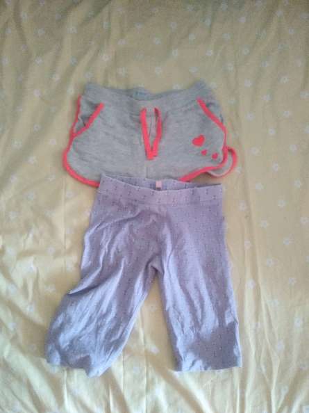 REGALO pantalones cortos de nia 6-8 aos