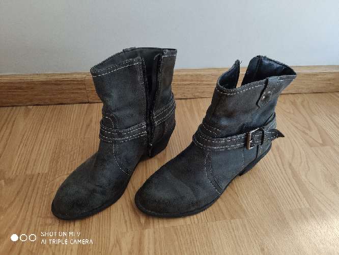 REGALO Botines gris oscuro 1