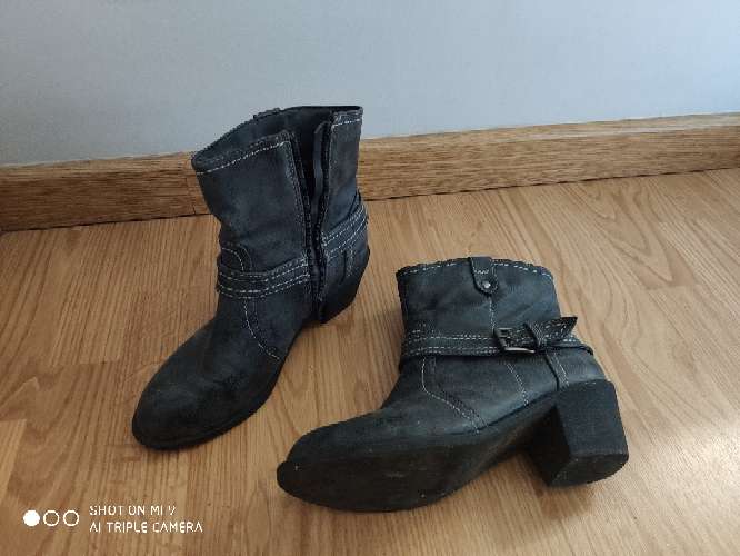 REGALO Botines gris oscuro 2