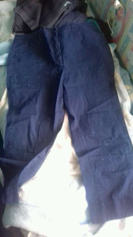 REGALO blusa pecador azul pantaln negro d maternidad y vestido negro  2