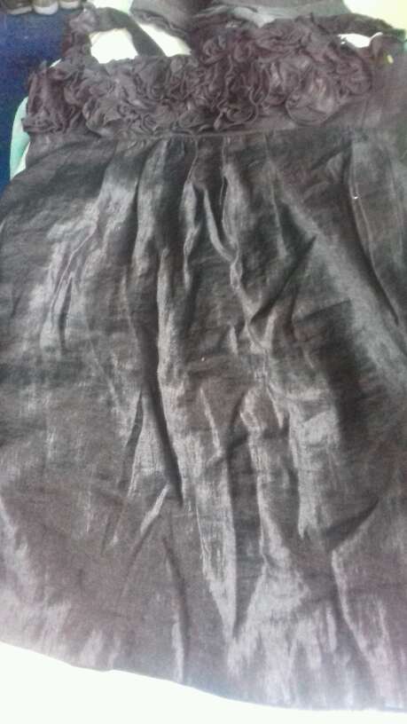 REGALO blusa pecador azul pantaln negro d maternidad y vestido negro  4