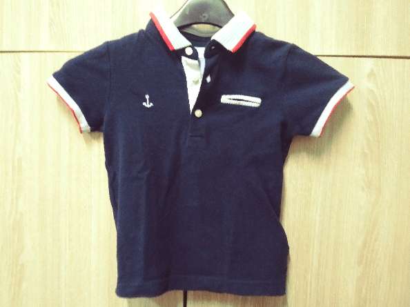 REGALO Polo azul marino nio