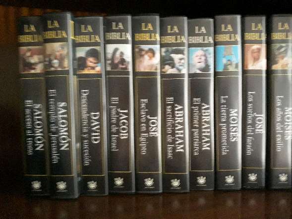 REGALO colección vhs la biblia REGALO colección vhs la biblia
