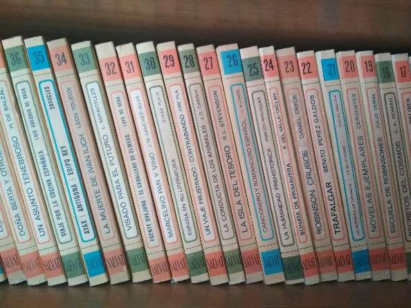 REGALO Coleccin de libros clsicos en espaol salvat 2