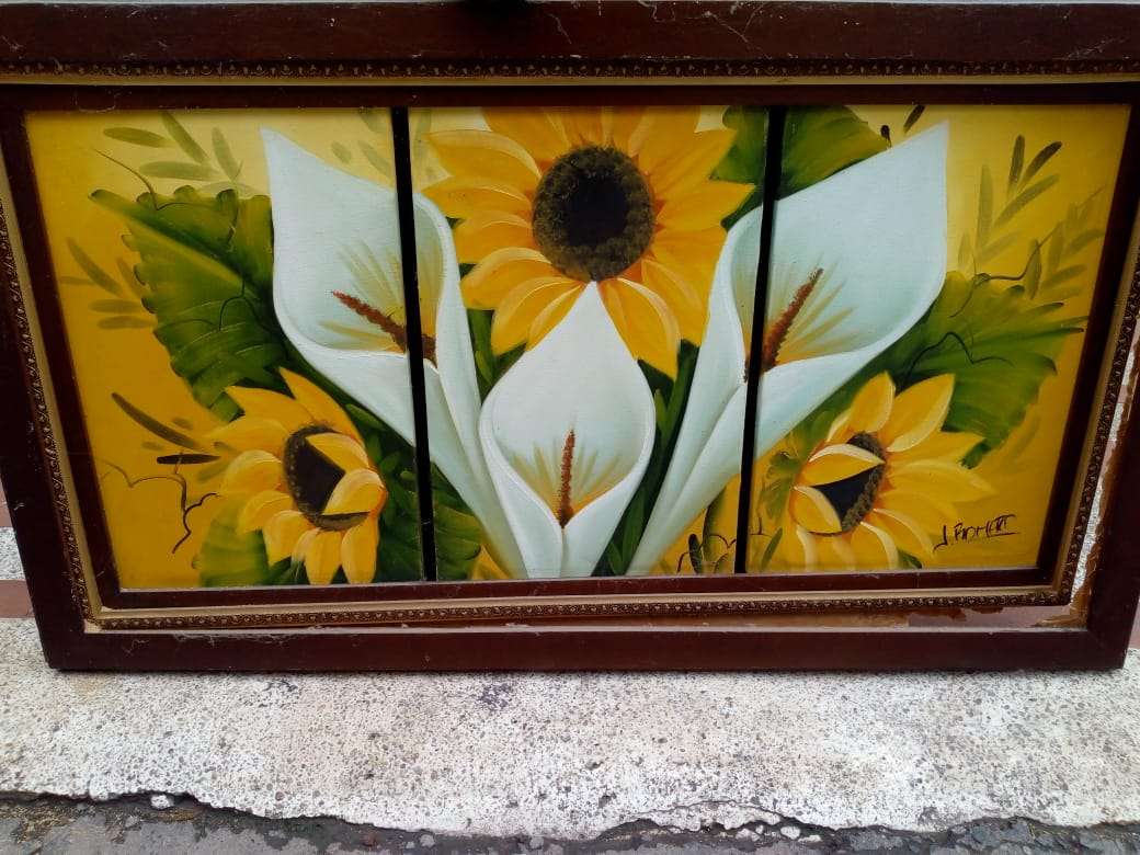 REGALO Cuadro de Calas al Óleo REGALO Cuadro de Calas al Óleo