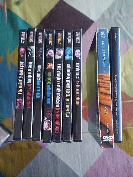 REGALO dvds jazz + led Zeppelin REGALO dvds jazz + led Zeppelin