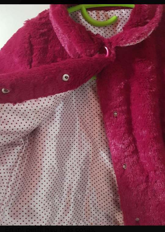 REGALO Chaqueta tercio pelo fucsia 24-36 meses  4