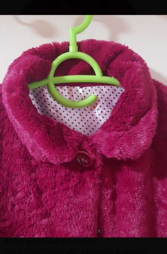 REGALO Chaqueta tercio pelo fucsia 24-36 meses  2