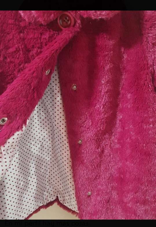 REGALO Chaqueta tercio pelo fucsia 24-36 meses  3