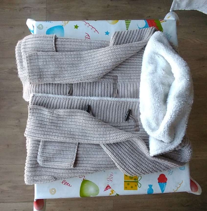 REGALO Chaqueta de punto gruesa nia talla 10