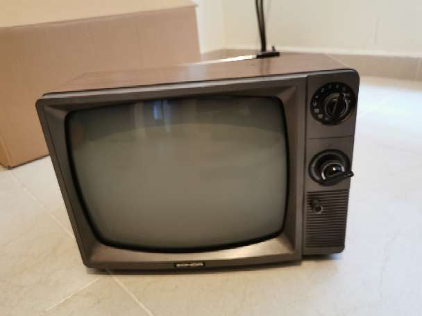 REGALO Tv vintage 14 pulgadas blanco y negro 1