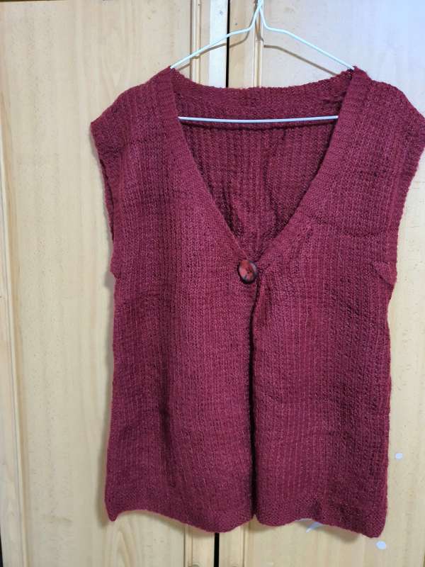 REGALO chaqueta de dama talla S/M y chaleco tejdo si manga  2