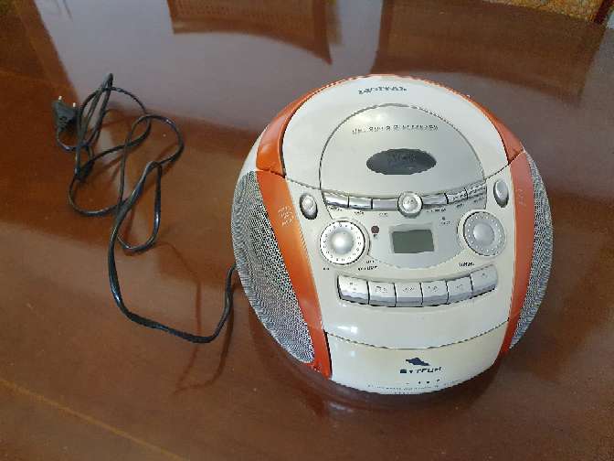 REGALO Reproductor CD, mp3 y radio-cassette