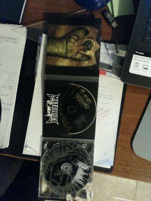 REGALO Disco Metallica St. Anger 2