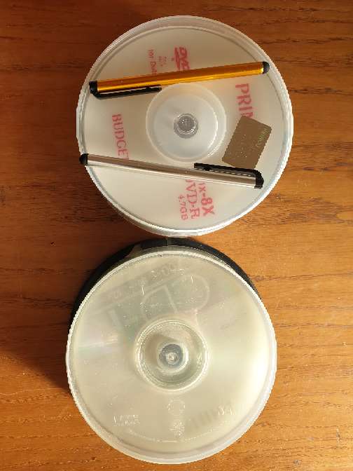 REGALO DVDs y CDs vrgenes. bolis movil o tablet 2