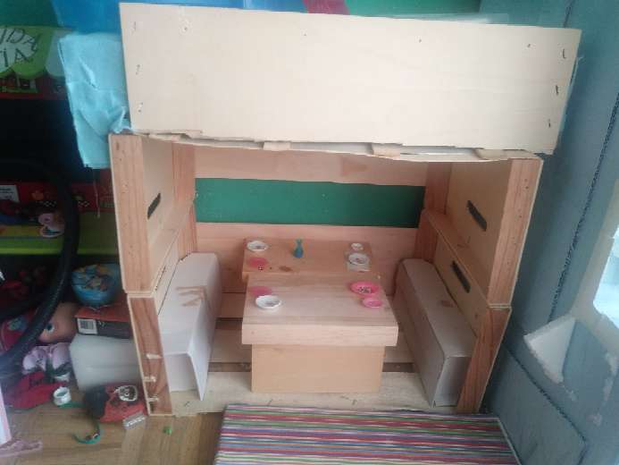 REGALO casa de muecas de cartn 2