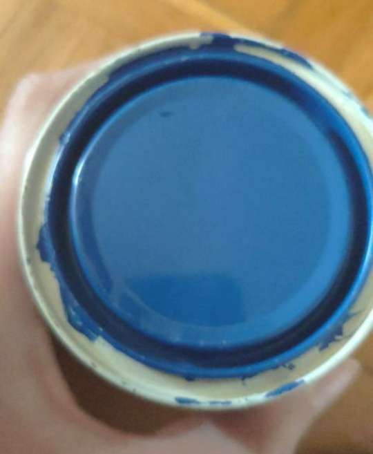 REGALO Bote pintura azul pequeo 2